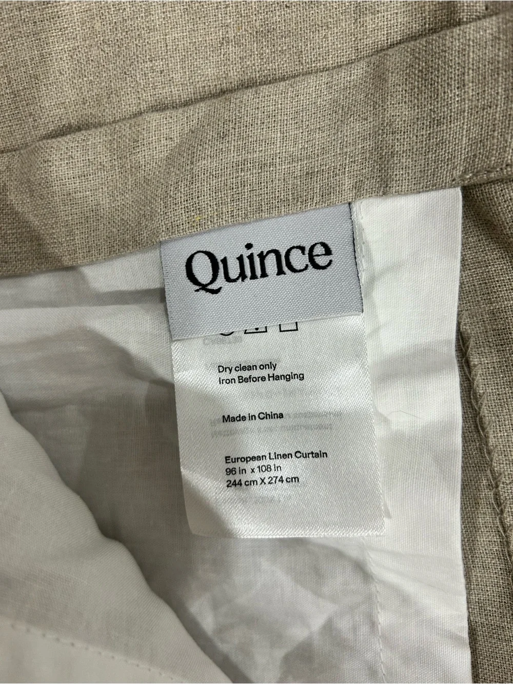 Quince european linen